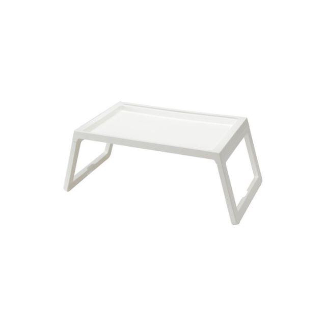 IKEA(イケア)の【IKEA】KLIPSK - ベッドトレイ, ホワイト インテリア/住まい/日用品の机/テーブル(折たたみテーブル)の商品写真
