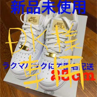 ナイキ(NIKE)のエアフォース1 エッセンシャル ゴールド CZ0270-105 23cm(スニーカー)