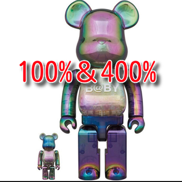 MY FIRST BE@RBRICK B@BY CLEAR BLACK CHRO