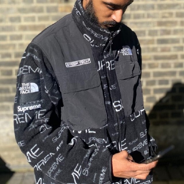 supreme north face Fleece Jacket L