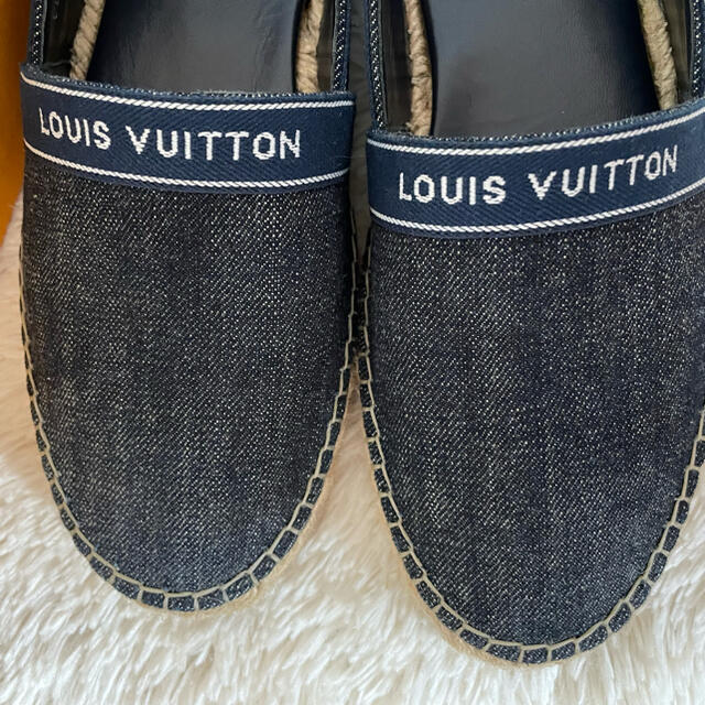 LOUIS VUITTON(ルイヴィトン)の美品　ルイヴィトン　デニム　エスパドリーユ レディースの靴/シューズ(スニーカー)の商品写真
