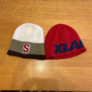 エクストララージ(XLARGE)のステューシー・エクストララージのニット帽(帽子)