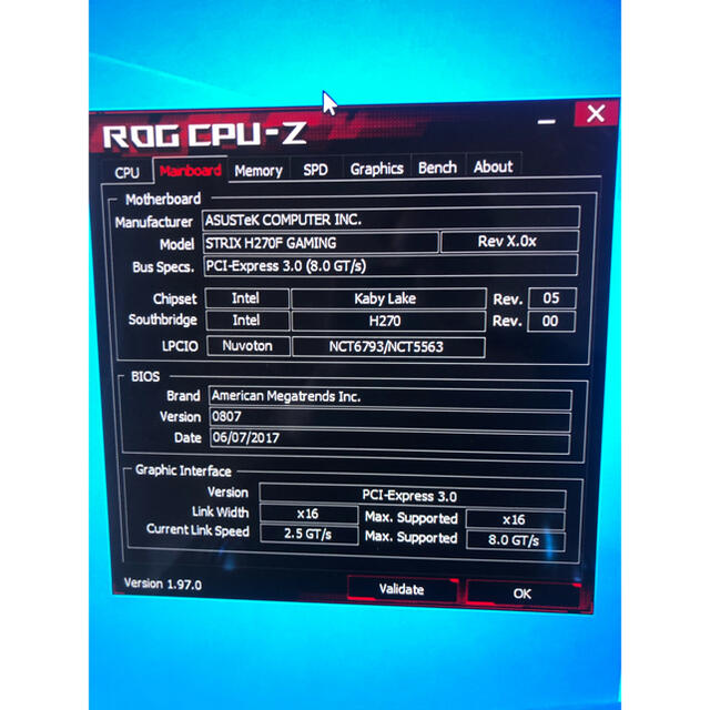 i7 7700+ROG H270F+H100i V2+メモリー16G - PCパーツ i7 7700+ROG H270F+H100i V2+メモリー16G
