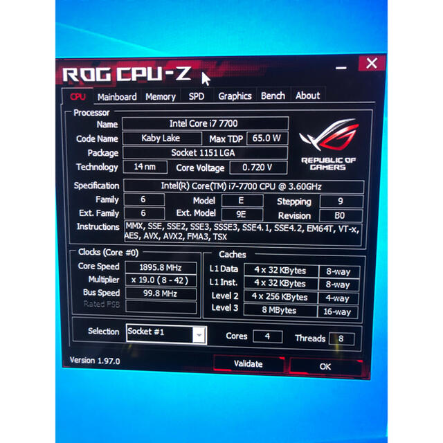 i7 7700+ROG H270F+H100i V2+メモリー16G - PCパーツ i7 7700+ROG H270F+H100i V2+メモリー16G