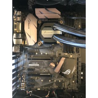 エイスース(ASUS)のi7 7700+ROG H270F+H100i V2+メモリー16G(PCパーツ)