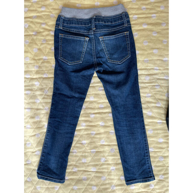 ズボン　デニム　キッズ　120cm キッズ/ベビー/マタニティのキッズ服女の子用(90cm~)(パンツ/スパッツ)の商品写真