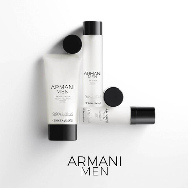 Armani(アルマーニ)のARMANI MEN toner the moisturiser化粧水、乳液2点 コスメ/美容のスキンケア/基礎化粧品(化粧水/ローション)の商品写真