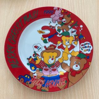 ミキハウス(mikihouse)のミキハウス 非売品 アニバーサリープレート お皿　クリスマス　2枚セット(食器)