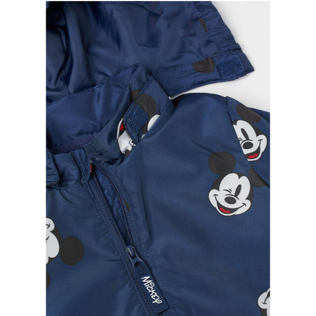 Disney(ディズニー)の完売品 レア ❤️ H&M ディズニー ミッキー アウター くま耳 105 キッズ/ベビー/マタニティのキッズ服男の子用(90cm~)(ジャケット/上着)の商品写真