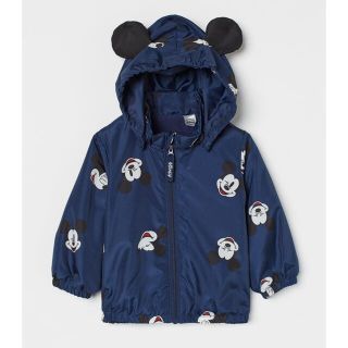 ディズニー(Disney)の完売品 レア ❤️ H&M ディズニー ミッキー アウター くま耳 105(ジャケット/上着)