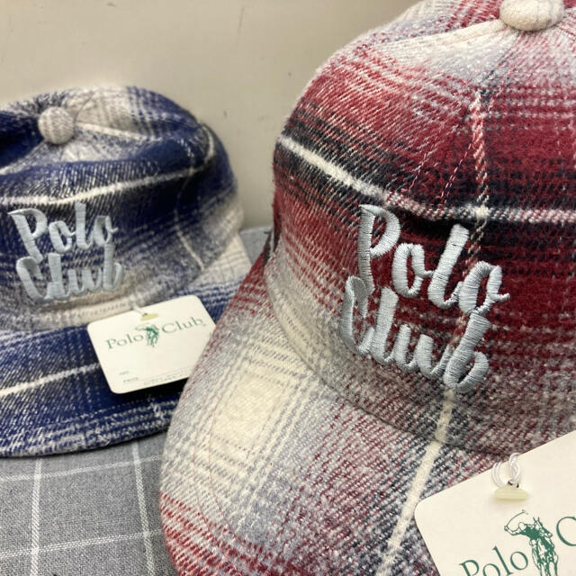 Polo Club(ポロクラブ)の【polo clubポロクラブ】キッズ用キャップ2点セット キッズ/ベビー/マタニティのこども用ファッション小物(帽子)の商品写真