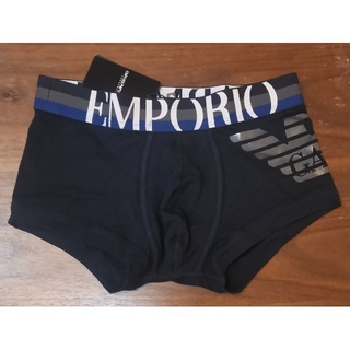 エンポリオアルマーニ(Emporio Armani)のエンポリオアルマーニ　新品　メンズ　ボクサーパンツ(イーグル/ネイビーS)(ボクサーパンツ)