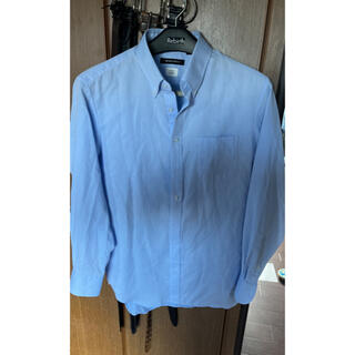 スーツカンパニー(THE SUIT COMPANY)のワイシャツ 青ストライプ 2枚セット スーツカンパニー(シャツ)