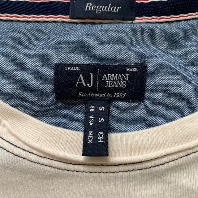 ARMANI JEANS(アルマーニジーンズ)のアルマーニジーンズのろんT メンズのトップス(Tシャツ/カットソー(七分/長袖))の商品写真