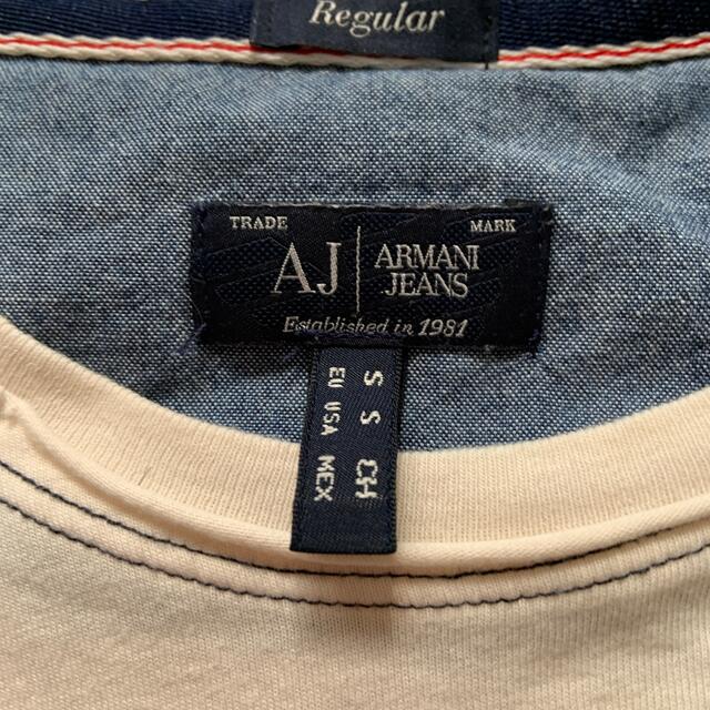 ARMANI JEANS(アルマーニジーンズ)のアルマーニジーンズのろんT メンズのトップス(Tシャツ/カットソー(七分/長袖))の商品写真