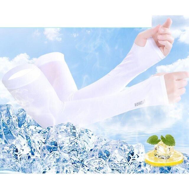 アームカバー レディース UVカット 紫外線対策 ひんやり 冷感 レディースのファッション小物(手袋)の商品写真