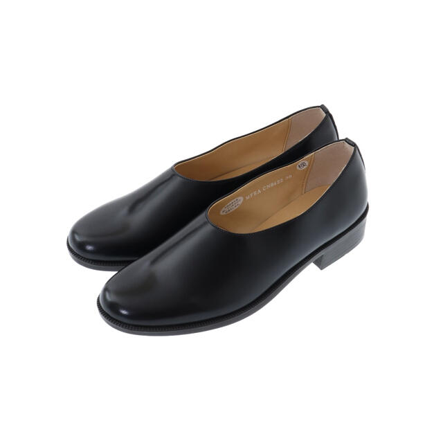 HARUTA×CLANE FLAT SHOES BLACK 37 2