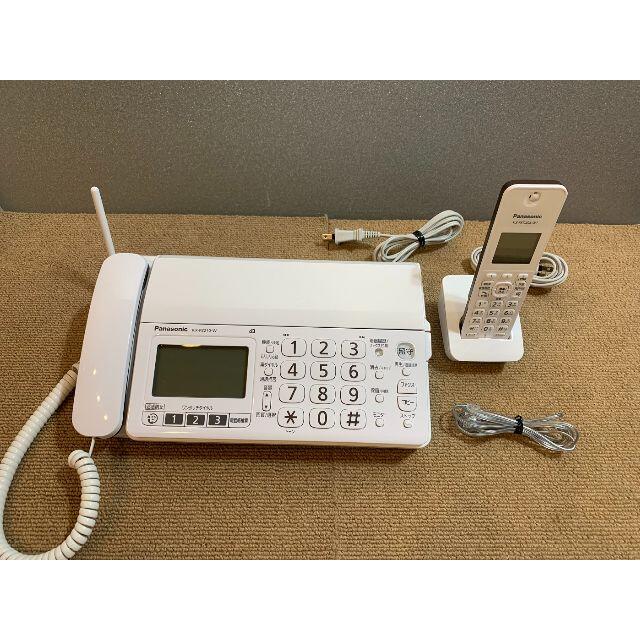 パナソニック おたっくす ファックス 電話機（子機付き）KX-PZ210-Ｗ