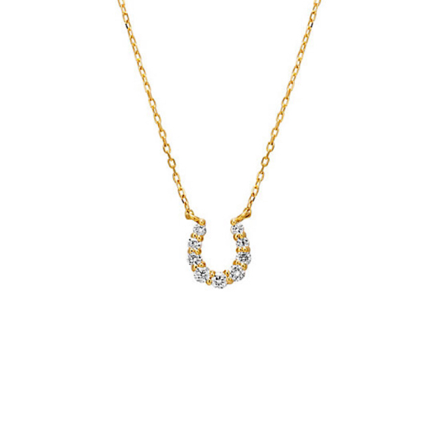 希少 美品 4°C 18金ホースダイヤシュー ネックスレス | www.vp