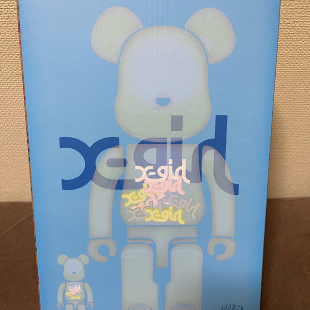 MEDICOM TOY(メディコムトイ)のBE@RBRICK X-girl 2021 400％×100%  エンタメ/ホビーのフィギュア(その他)の商品写真