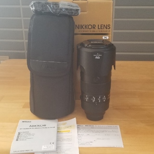 Nikon(ニコン)のNikon  交換レンズ AF-S 70-200F2.8E FL ED VR スマホ/家電/カメラのカメラ(その他)の商品写真