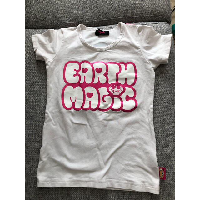 EARTHMAGIC(アースマジック)のEARTHMAGIC Tシャツ140 キッズ/ベビー/マタニティのキッズ服女の子用(90cm~)(Tシャツ/カットソー)の商品写真