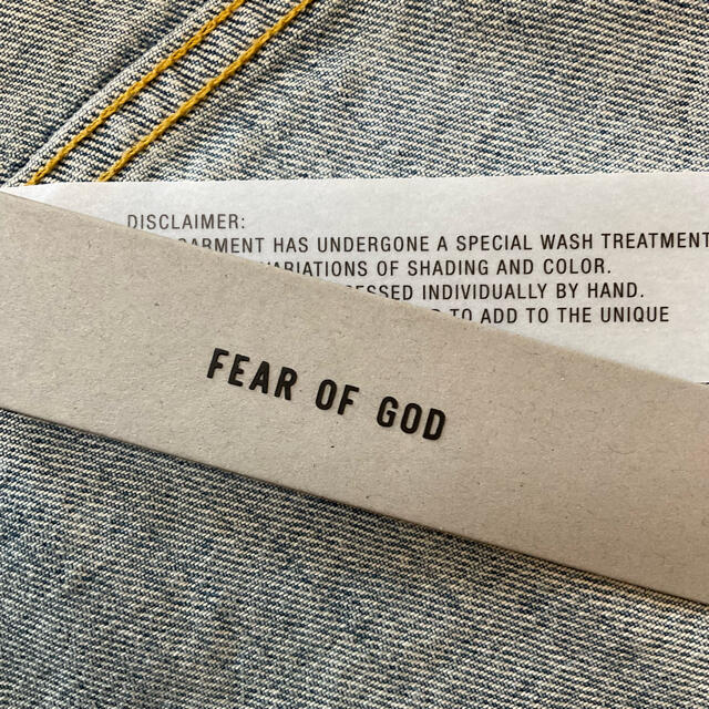 FEAR OF GOD(フィアオブゴッド)のFear Of God 7th Denim Trucker Jacket メンズのジャケット/アウター(Gジャン/デニムジャケット)の商品写真