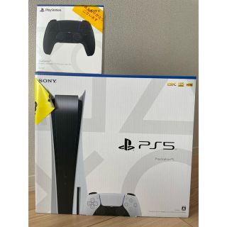 プレイステーション(PlayStation)のSONY PlayStation5  ps5本体 + ワイヤレスコントローラー(家庭用ゲーム機本体)