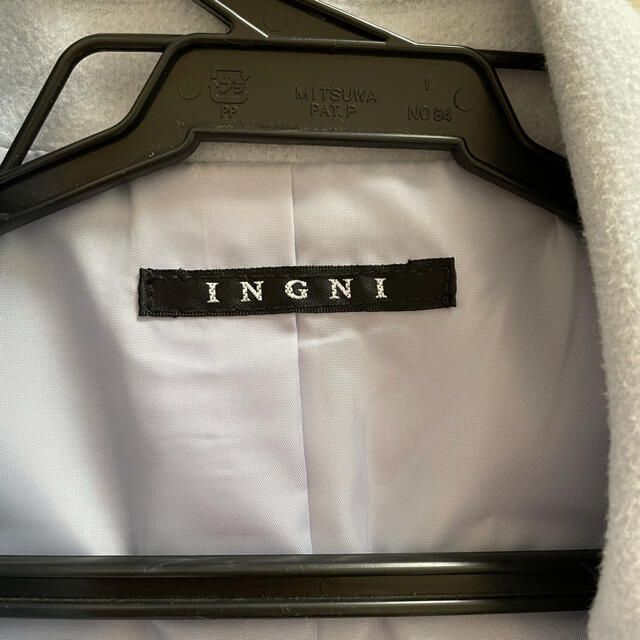 INGNI(イング)のINGNI チェスターコート  薄い水色 レディースのジャケット/アウター(チェスターコート)の商品写真
