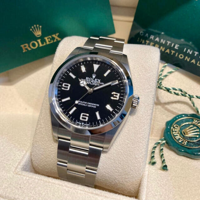 ROLEX(ロレックス)の新品未使用 ロレックス エクスプローラー 124270 付属品完備 メンズの時計(腕時計(アナログ))の商品写真