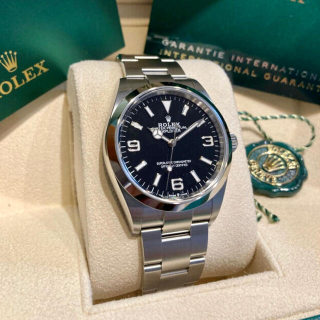 ROLEX(ロレックス)の新品未使用 ロレックス エクスプローラー 124270 付属品完備 メンズの時計(腕時計(アナログ))の商品写真