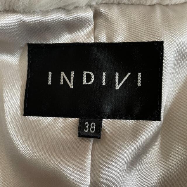 INDIVI(インディヴィ)のINDIVI ファージャケット レディースのジャケット/アウター(毛皮/ファーコート)の商品写真