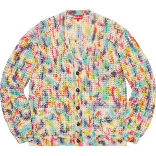 シュプリーム(Supreme)のsupreme waffle knit cardigan m(カーディガン)