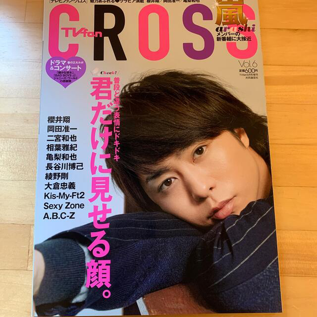 嵐(アラシ)の美品 テレビファンクロス 2013 櫻井翔  平野紫耀 エンタメ/ホビーの雑誌(アート/エンタメ/ホビー)の商品写真