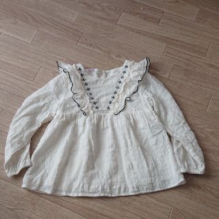 ザラ(ZARA)のZARA 女の子 シャツ サイズ110(Tシャツ/カットソー)