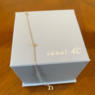 カナルヨンドシー(canal４℃)のk10 ホワイトゴールド ダイヤモンド Canal4℃ ブレスレット(ブレスレット/バングル)