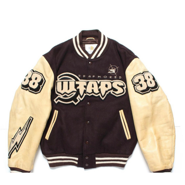 wtaps スタジャン　初期　レザー　切り替え　最終値下げ