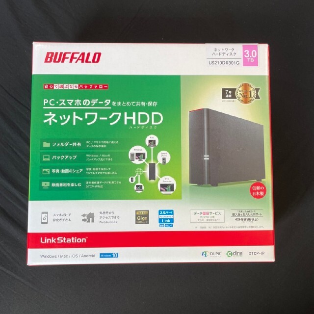 PC/タブレットBUFFALO LS210D0301G