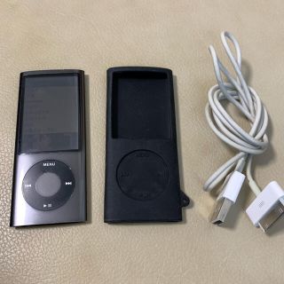 アップル(Apple)のアップル iPod nano 第5世代 8GB グレー(ポータブルプレーヤー)