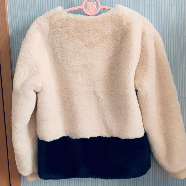 KP(ニットプランナー)の値下げ　trois lapins kp ふわふわ　ジャケット　150 キッズ/ベビー/マタニティのキッズ服女の子用(90cm~)(ジャケット/上着)の商品写真