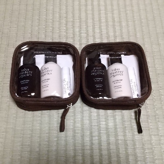 John Masters Organics(ジョンマスターオーガニック)のANA × Joho masters organics  トラベルセット 2個 コスメ/美容のキット/セット(サンプル/トライアルキット)の商品写真