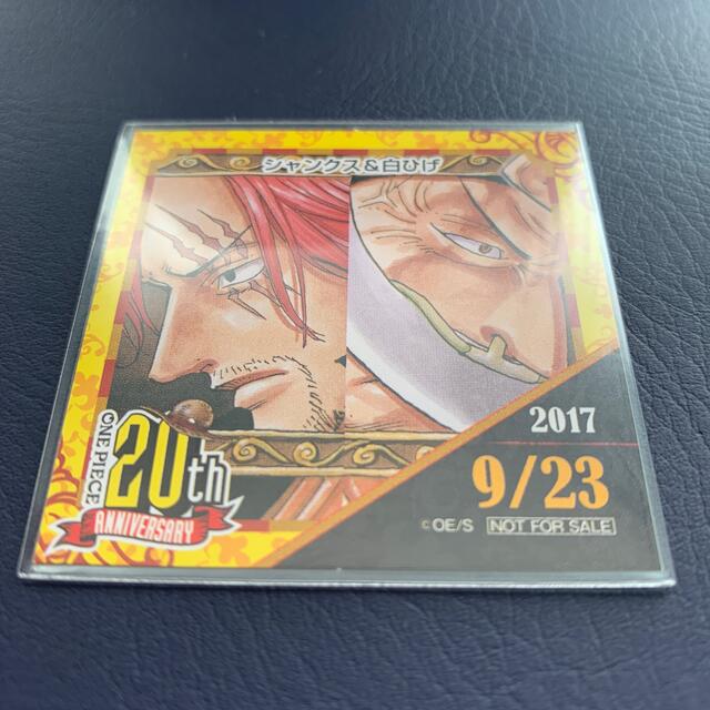 キャラクターグッズ麦わらストア　ステッカー　ONE PIECE   シャンクス　白ひげ　365日