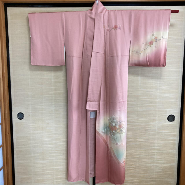 汕頭刺繍の訪問着 正絹 新品未使用品 - grupobatia.com.mx