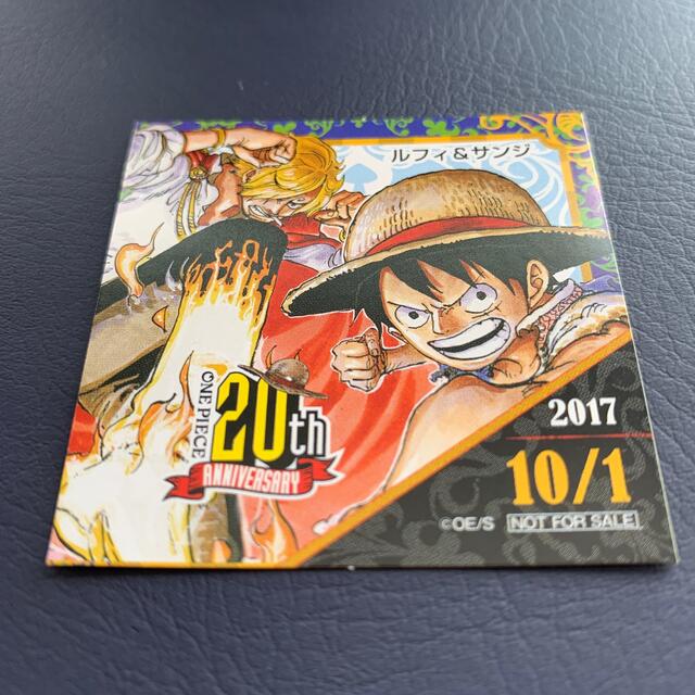 麦わらストア 365日 ステッカー ルフィ サンジ ONE PIECE ...