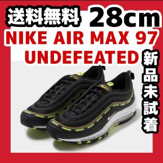 ナイキ(NIKE)の28cm UNDEFEATED x NIKE AIR MAX 97 BLACK(スニーカー)