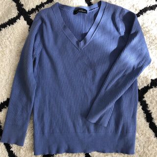 ユナイテッドアローズグリーンレーベルリラクシング(UNITED ARROWS green label relaxing)のgreen label relaxing カットソー　ブルー　春服(ニット/セーター)