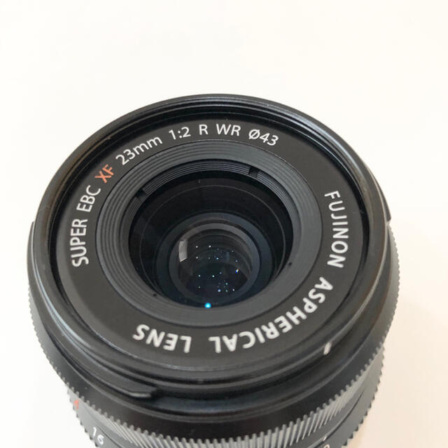 【美品・新同品】XF23mm F2 R WR ブラック　フジノンレンズ