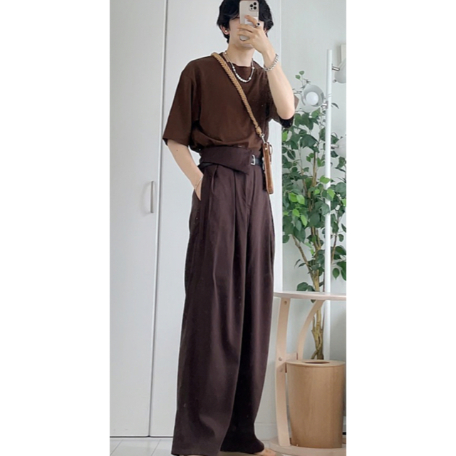 STUDIOUS(ステュディオス)のMIXSEVEN  Tacked Design Slacks Pants  メンズのパンツ(スラックス)の商品写真