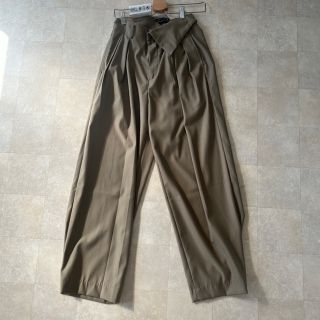 MIXSEVEN  Tacked Design Slacks Pants