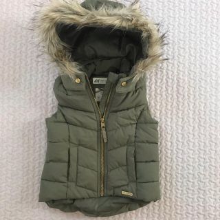 エイチアンドエム(H&M)のH&M  ダウンベスト　100サイズ(ジャケット/上着)